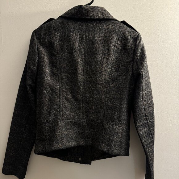 We The Free/ Free People Moto Leopard Print Jacket - Picture 3 of 3